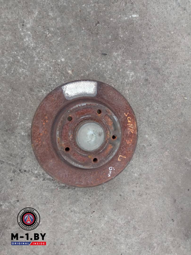 диск тормозной задний Renault Scenic 3 поколение (2009 - 2012) - фото №1