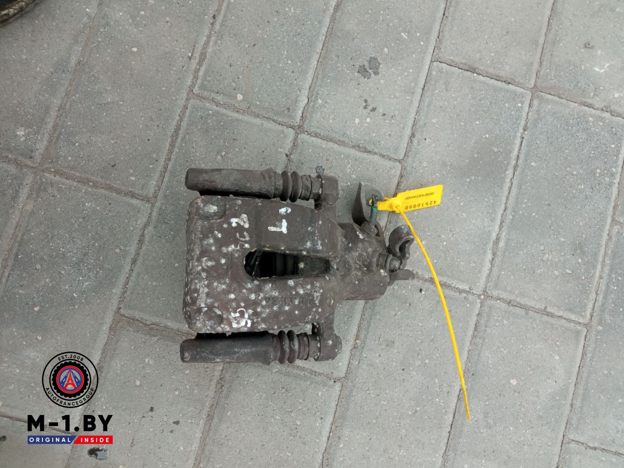 суппорт задний левый Renault Scenic 2 поколение (2003 - 2006) - фото №1