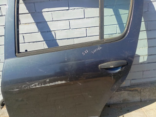 дверь задняя левая Renault Sandero 1 поколение (2009 - 2014)