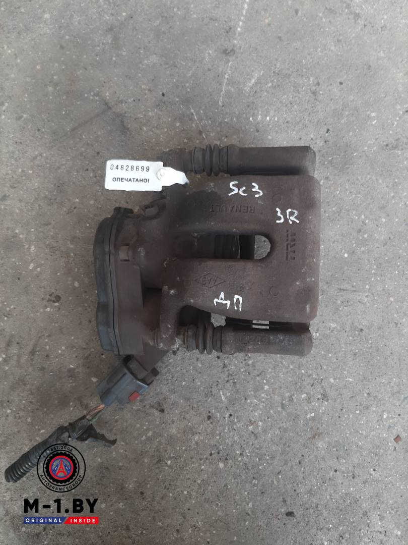 суппорт задний правый Renault Scenic 3 поколение (2009 - 2012) - фото №1