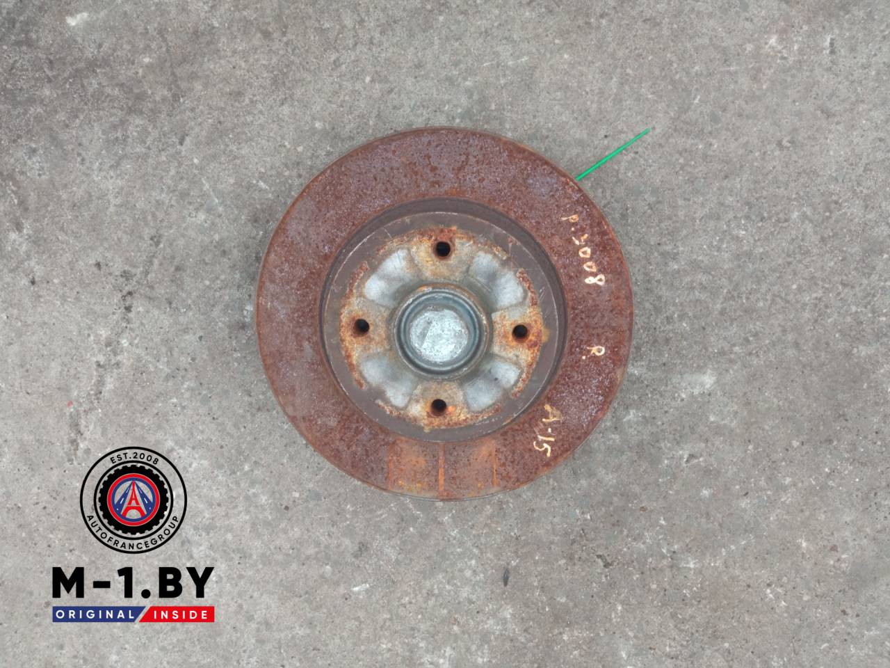 диск тормозной задний Peugeot 3008 1 поколение (2010 - 2013) - фото №1