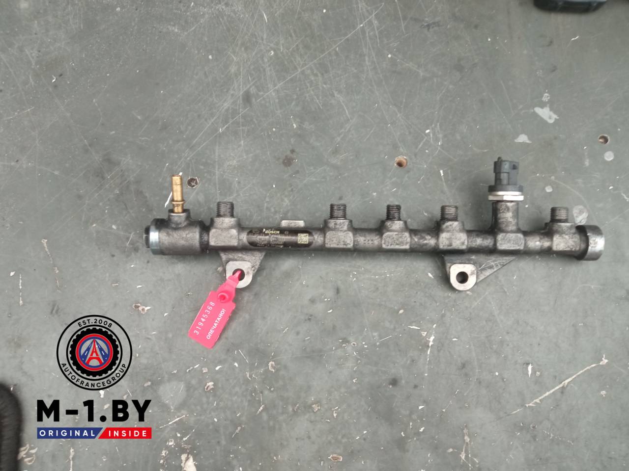 топливная рампа Renault Megane 2 поколение (2002 - 2006), 1.9 л., дизель, 82576687 - фото №1