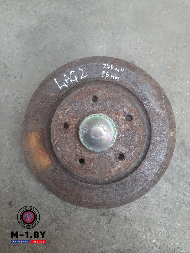 диск тормозной задний Renault Laguna 2 поколение (2001 - 2005), 1.9 л., дизель - фото №1