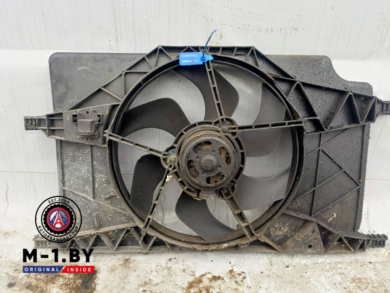 вентилятор радиатора Renault Laguna 2 поколение (2001 - 2005), 2.0 л., дизель, 8200675335 - фото №1