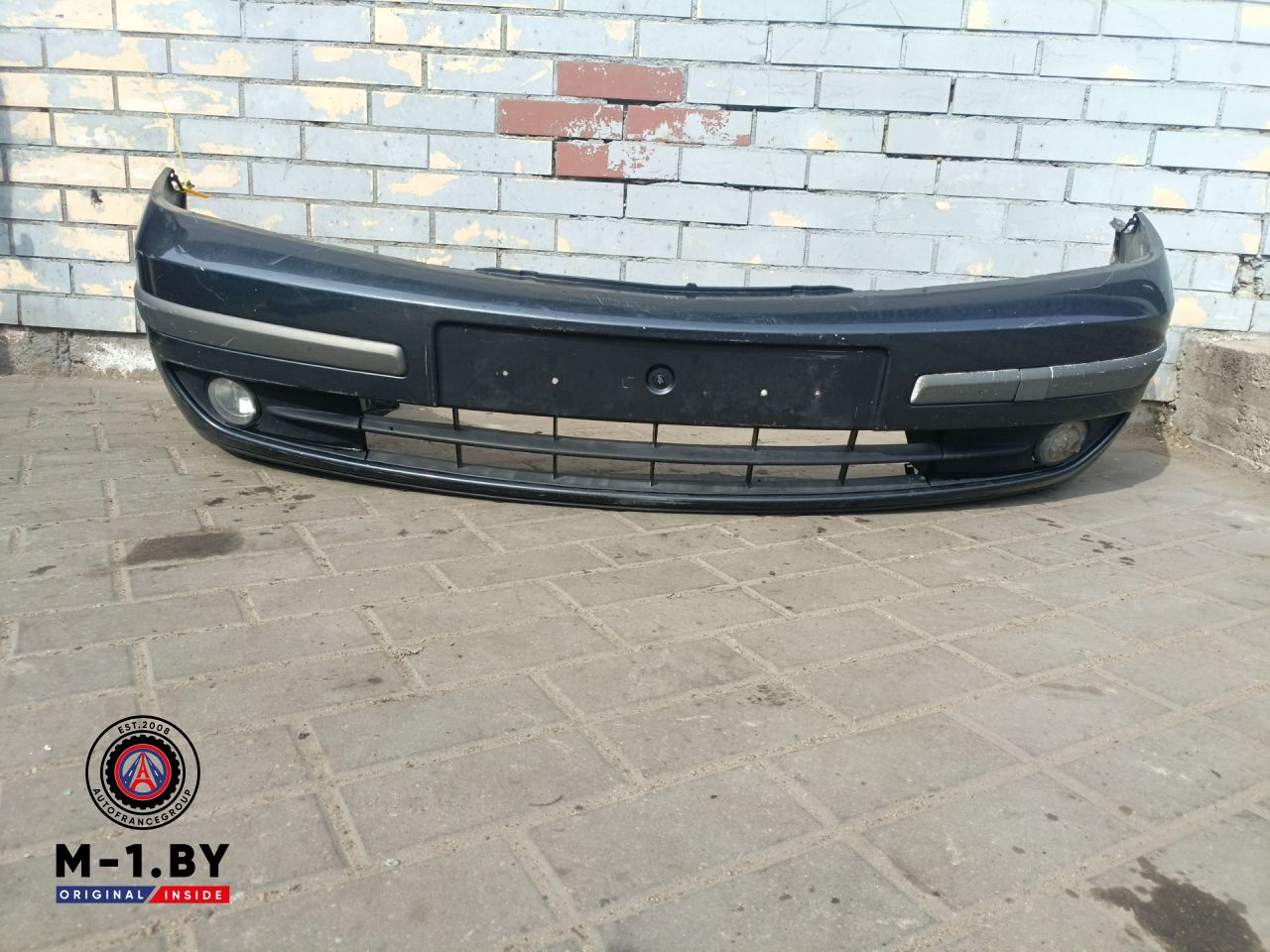 бампер передний Renault Laguna 2 поколение (2001 - 2005) - фото №1