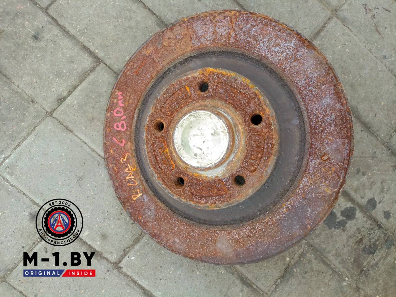 диск тормозной задний Renault Laguna 3 поколение (2007 - 2012) - фото №1