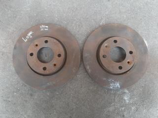 диск тормозной передний Renault Logan 1 поколение (2004 - 2009)