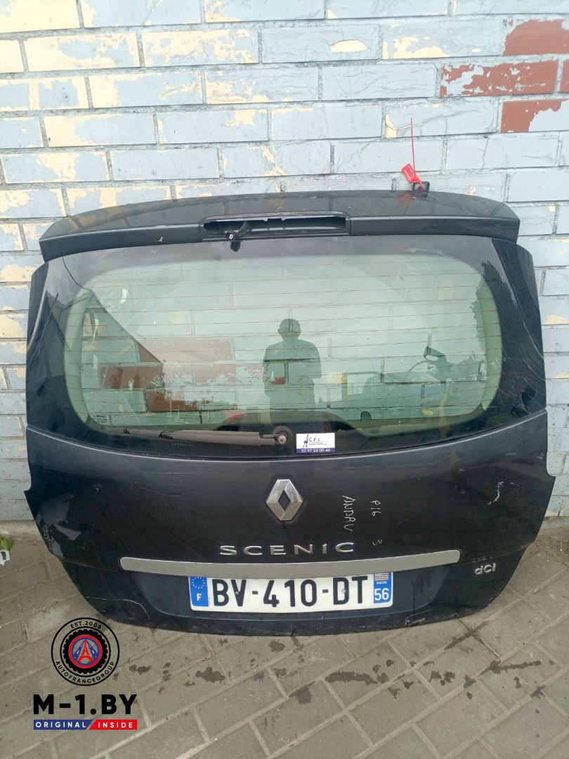 крышка багажника (дверь 3-5) Renault Scenic 3 поколение (2009 - 2012) - фото №1