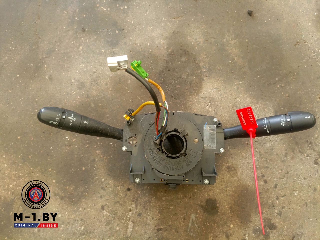 переключатель подрулевой (стрекоза) Peugeot 207 1 поколение (2006 - 2009), 96630724XT - фото №1