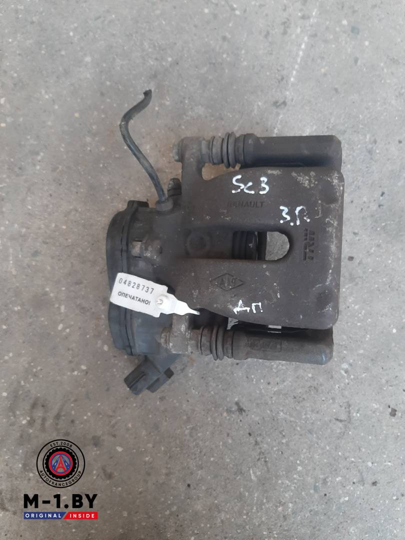 суппорт задний правый Renault Scenic 3 поколение (2009 - 2012) - фото №1