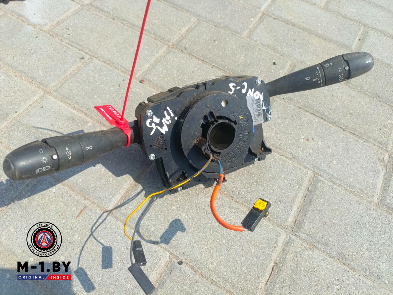 переключатель подрулевой (стрекоза) Citroen C3 1 поколение (2002 - 2006), 96488208XT - фото №1