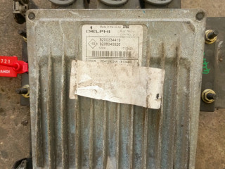 блок управления двигателем Renault Scenic 2 поколение (2003 - 2006), 1.5 л., дизель, 8200340926