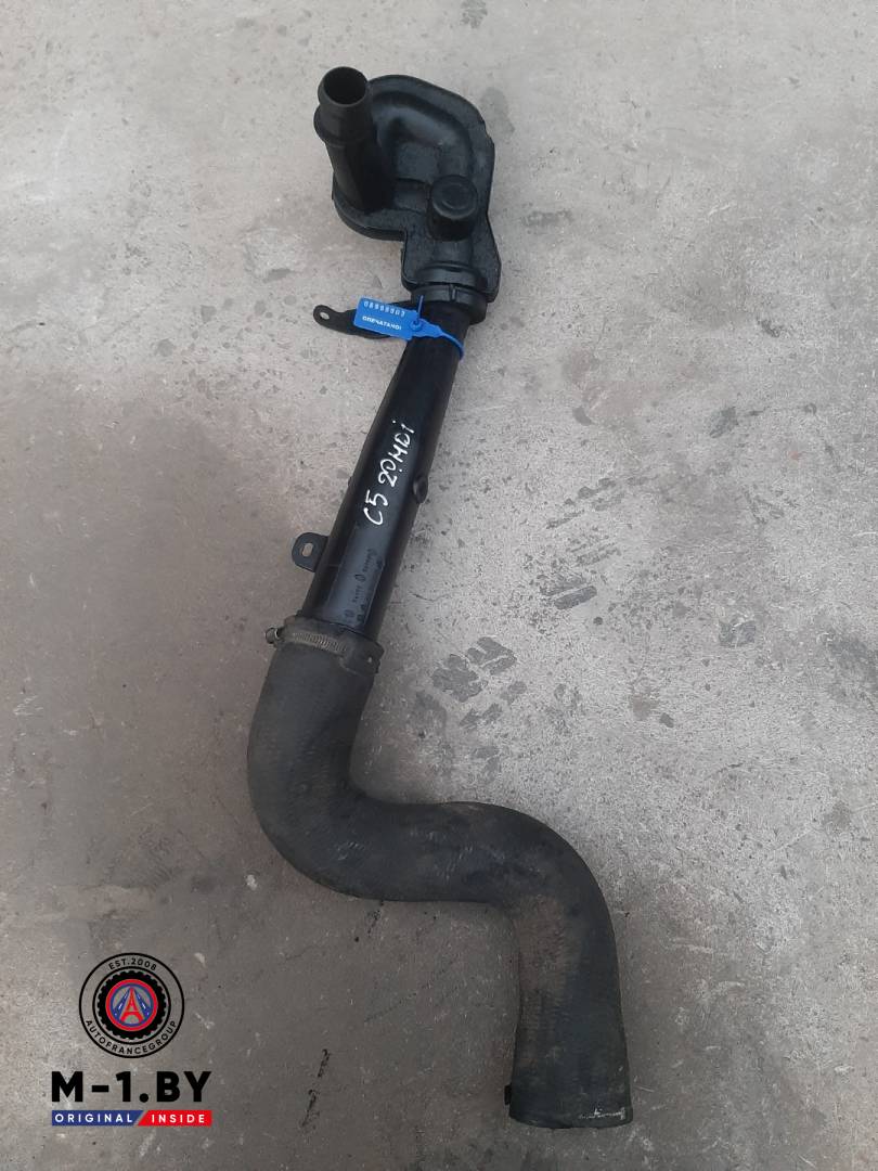 патрубок интеркулера Citroen C5 2 поколение (2008 - 2017), 2.0 л., дизель, 9651164580 - фото №1