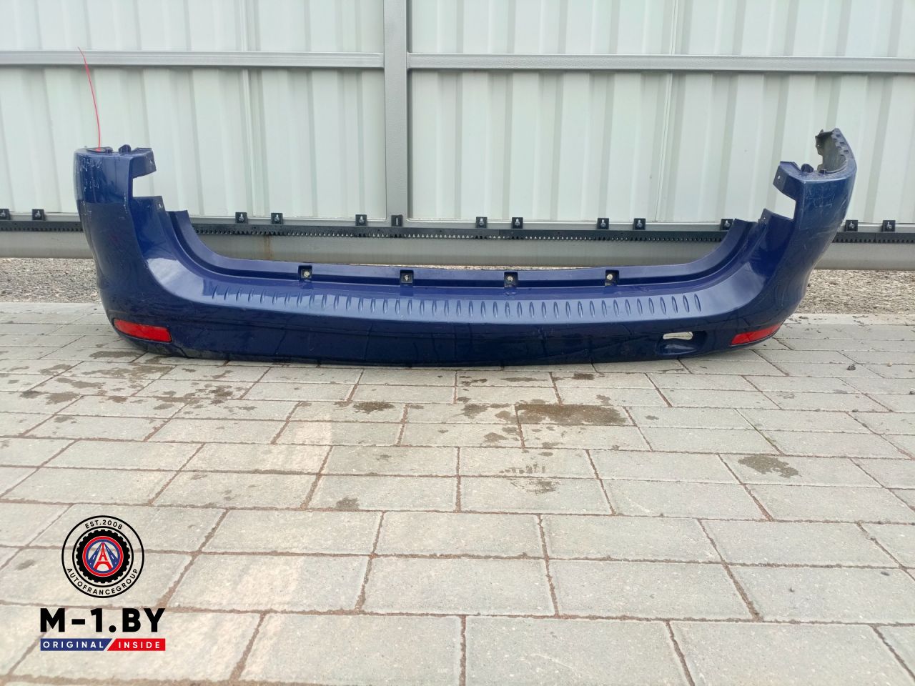 бампер задний Renault Logan 1 поколение (2004 - 2009), универсал, 8200832177 - фото №1