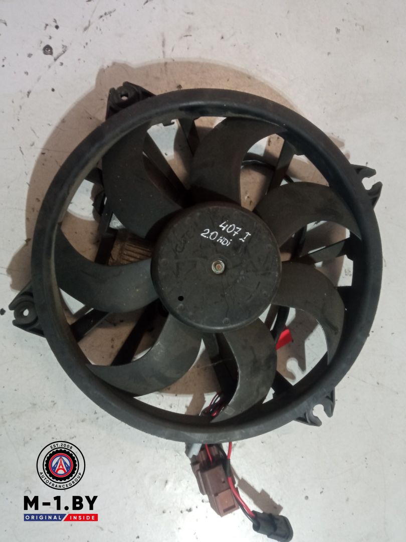 вентилятор радиатора Peugeot 407 1 поколение (2004 - 2010), 940002709 - фото №1