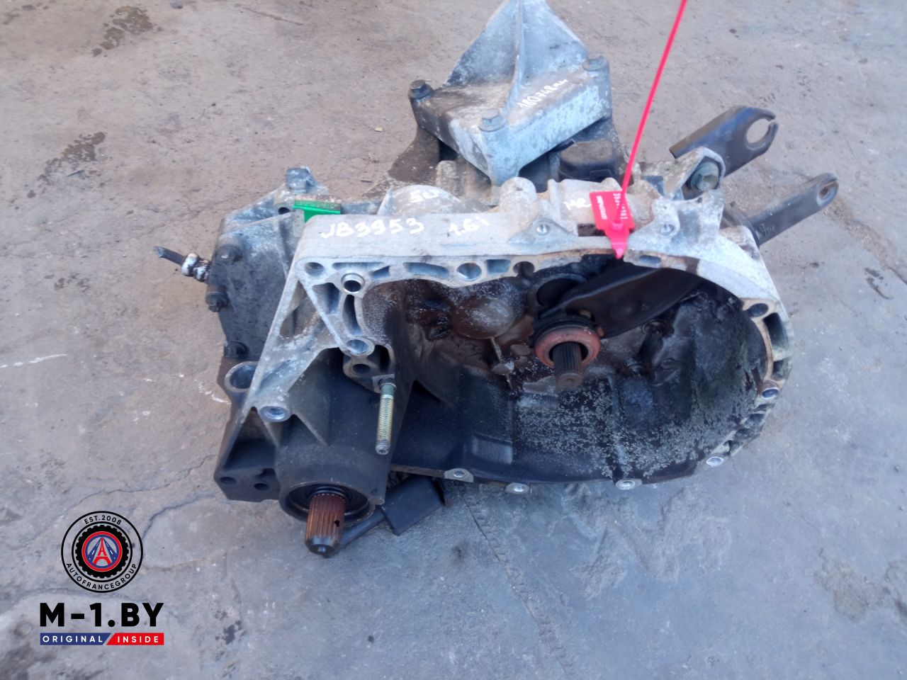 КПП механическая (МКПП) Renault Megane 1 поколение (1995 - 1999), 1.6 л., бензин, JB3953 - фото №1
