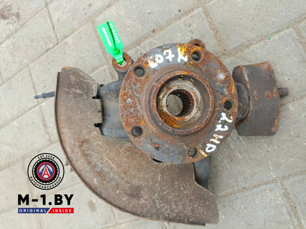 ступица передняя правая Peugeot 607 1 поколение (2000 - 2004), 2.2 л., дизель - фото №1