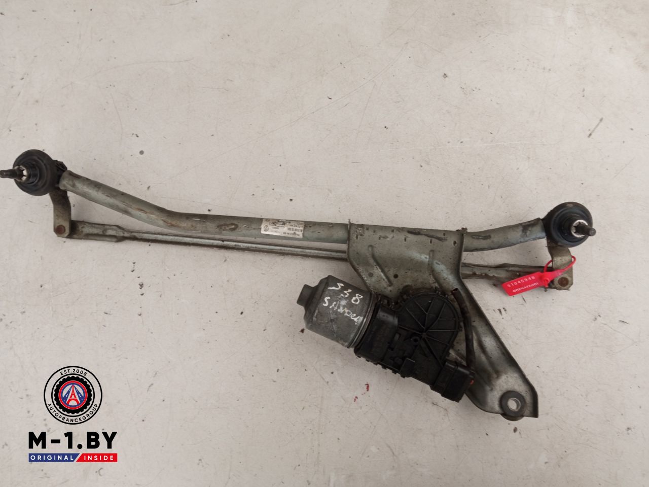 механизм стеклоочистителя (трапеция дворников) Renault Sandero 1 поколение (2009 - 2014), 8200619512, 0390241544 - фото №1