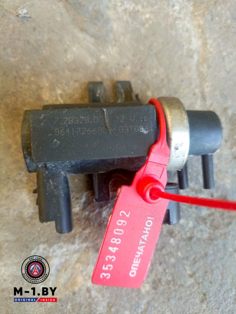 клапан управления турбиной (актуатор) Peugeot 307 1 поколение (2001 - 2005), 2.0 л., дизель, 9641726680 - фото №1