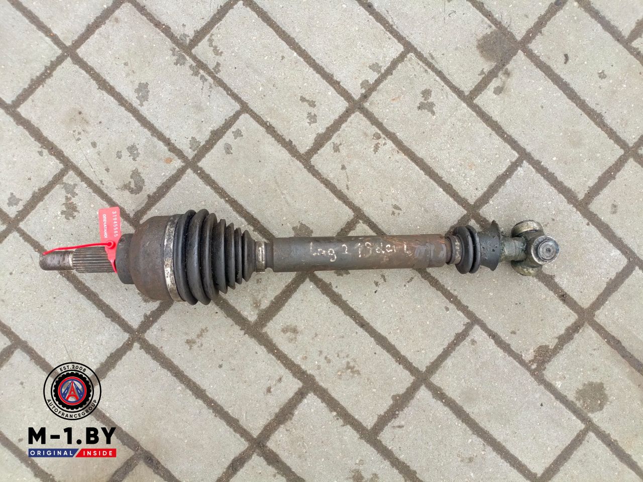 полуось передняя правая (приводной вал, ШРУС) Renault Laguna 2 поколение (2001 - 2005), 1.9 л., дизель - фото №1