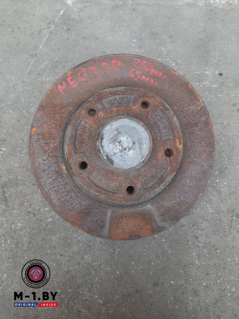 диск тормозной задний Renault Megane 3 поколение (2008 - 2014) - фото №1