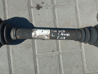 полуось передняя левая (приводной вал, ШРУС) Peugeot 308 T7 (2007 - 2011), дизель