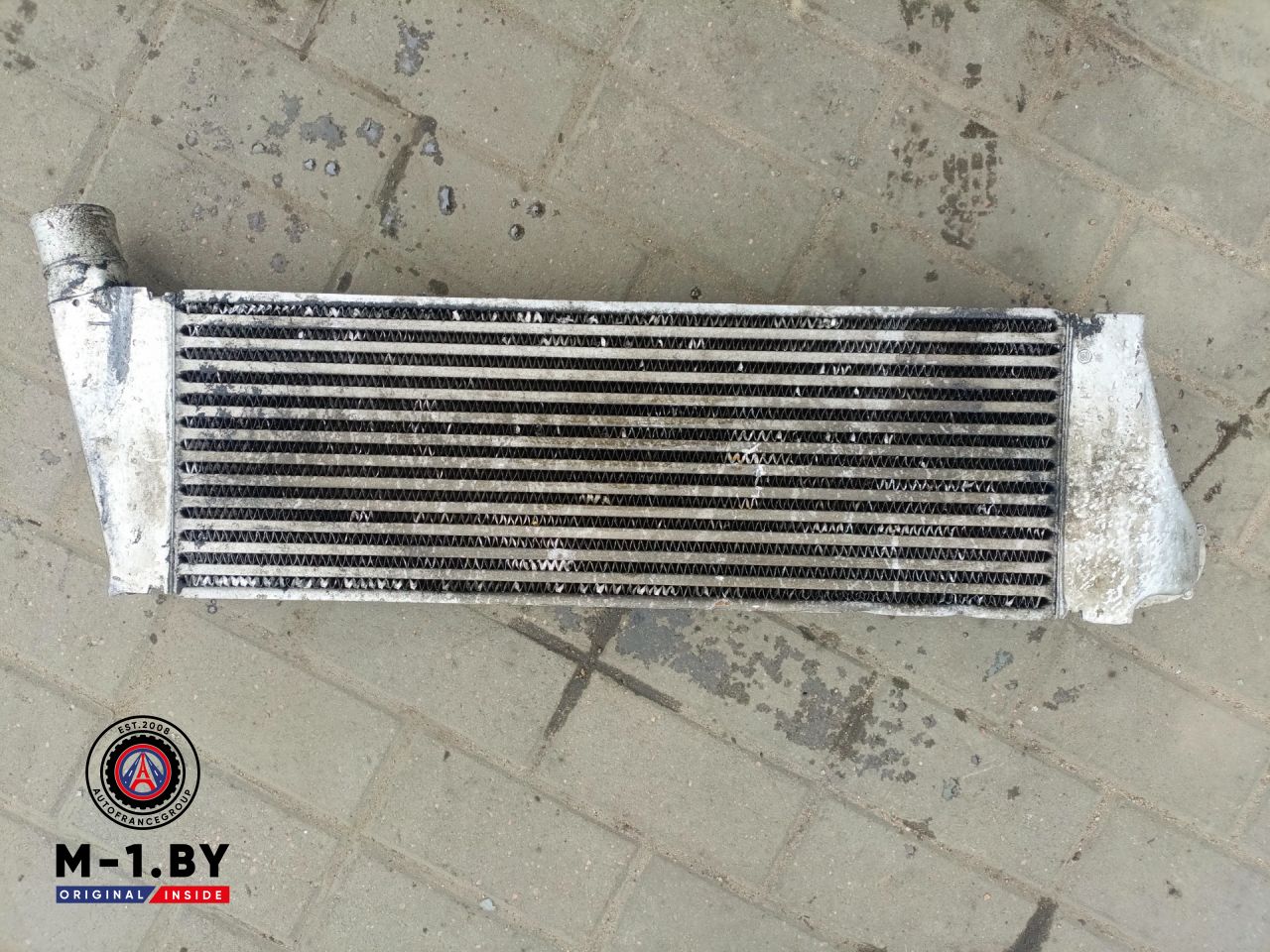 интеркулер Renault Megane 2 поколение (2002 - 2006), 1.9 л., дизель, 8200115540 - фото №1