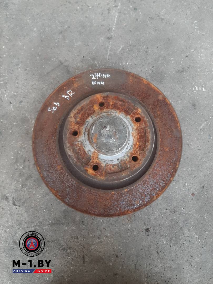 диск тормозной задний Renault Scenic 3 поколение (2009 - 2012) - фото №1