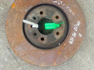 диски тормозные (комплект) Peugeot 607 1 поколение (2000 - 2004), 2.0 л., дизель