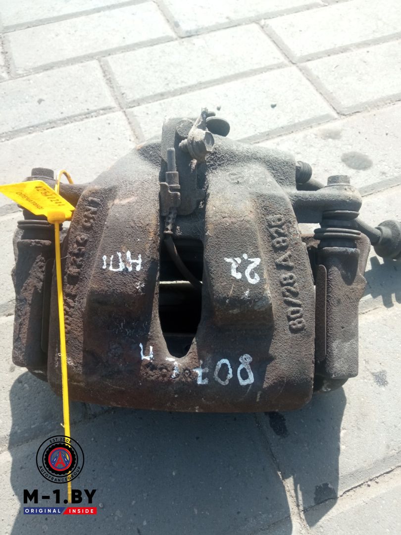 суппорт передний левый Peugeot 807 1 поколение (2002 - 2008), 2.2 л., дизель - фото №1