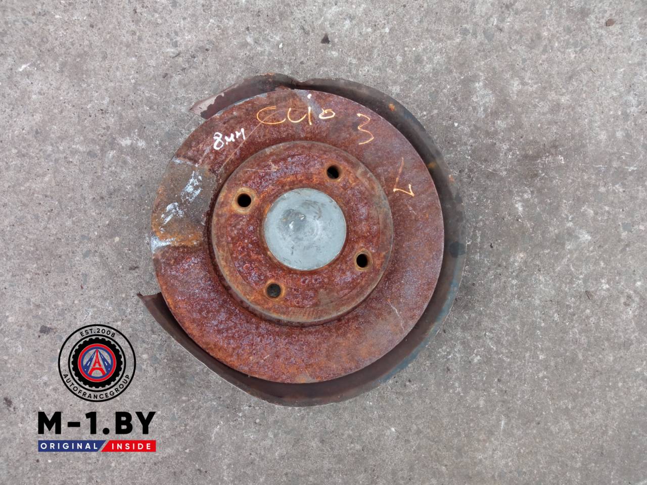 диск тормозной задний Renault Clio 3 поколение (2005 - 2009) - фото №1