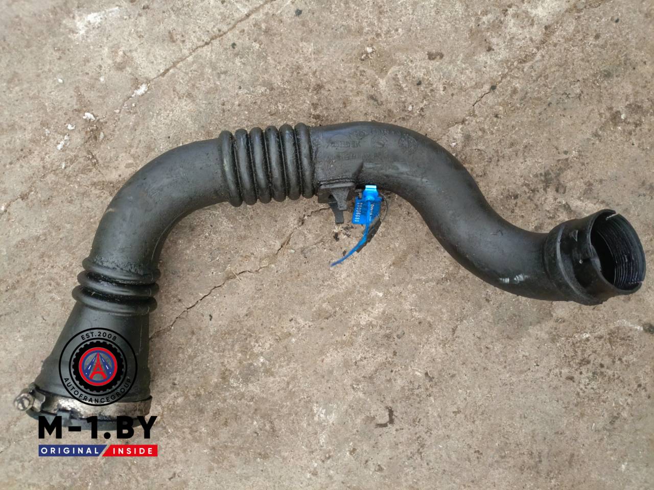 патрубок интеркулера Renault Espace 4 поколение (2002 - 2006), 2.2 л., дизель, 8200177586 - фото №1