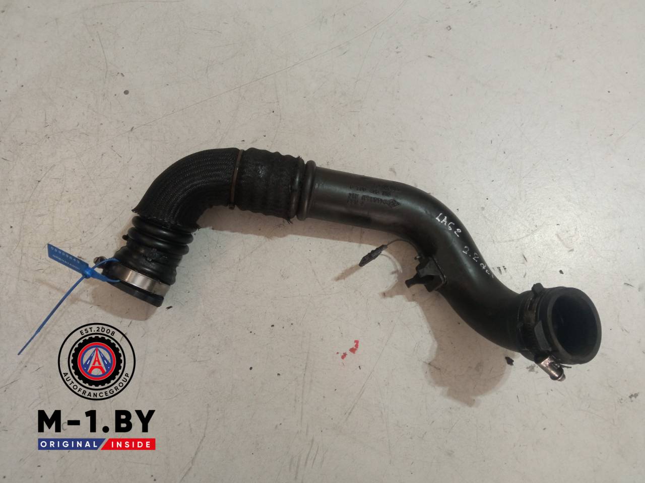 патрубок интеркулера Renault Laguna 2 поколение (2001 - 2005), 2.2 л., дизель, 8200496310 - фото №1