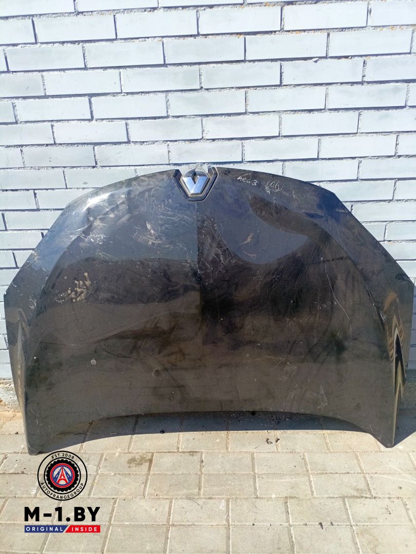 капот Renault Megane 3 поколение (2008 - 2014) - фото №1