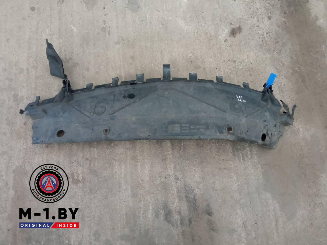 защита бампера (кенгурятник) Renault Vel Satis 1 поколение (2002 - 2005), 2205111 - фото №1