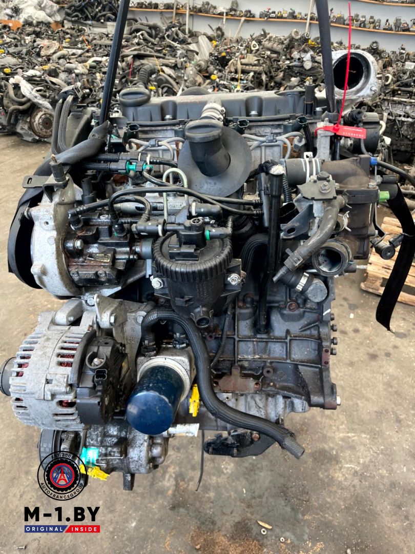 двигатель Peugeot 307 1 поколение (2001 - 2005), 2.0 л., дизель, RHS, 10DYPS - фото №1