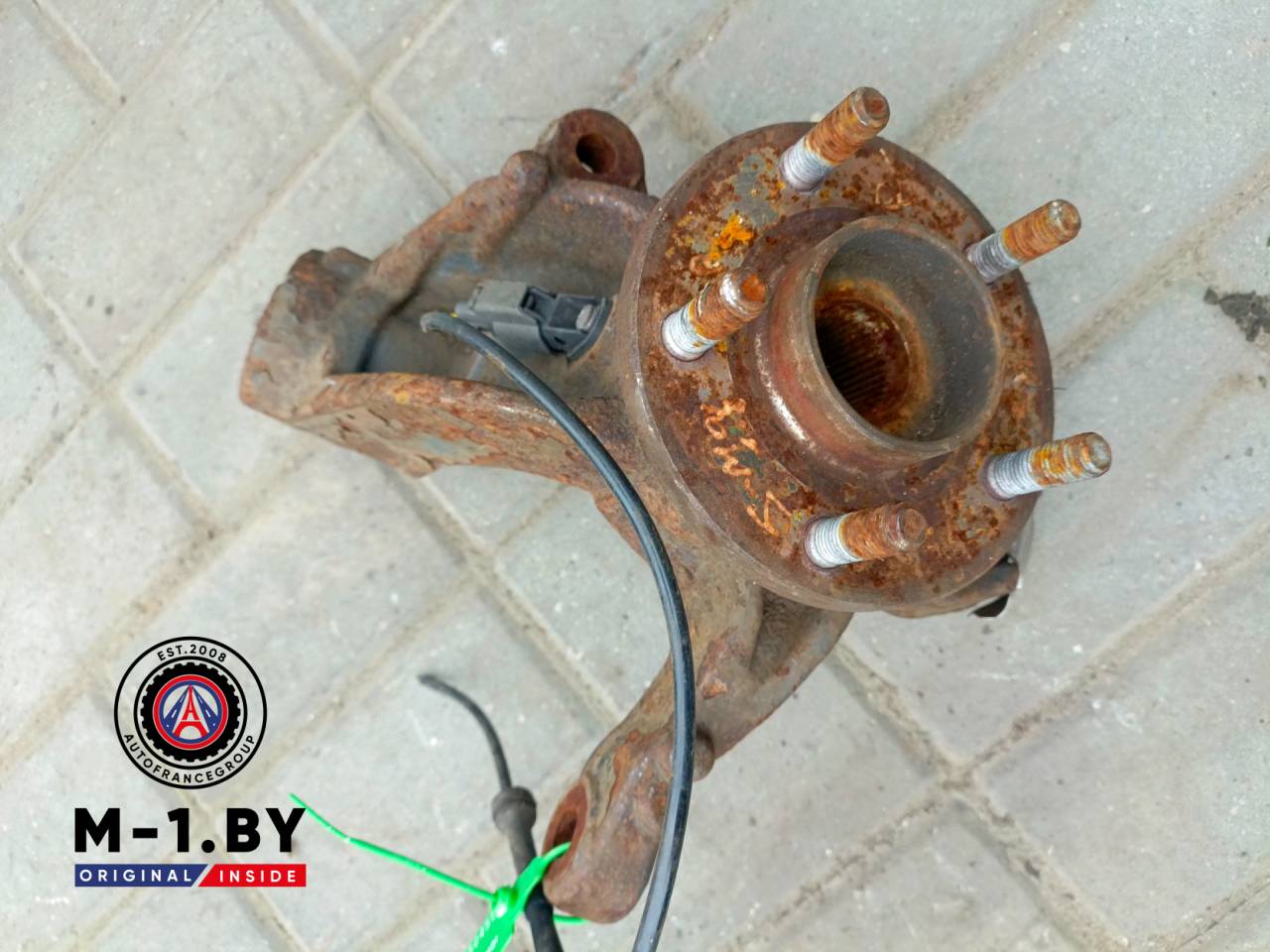 ступица передняя правая Ford S-Max 1 поколение (2006 - 2010), 1.8 л., дизель - фото №1