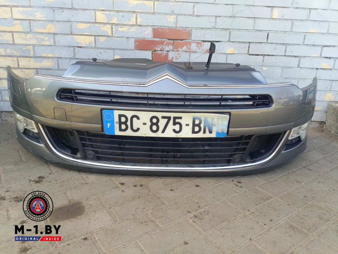 бампер передний Citroen C5 2 поколение (2008 - 2017) - фото №1