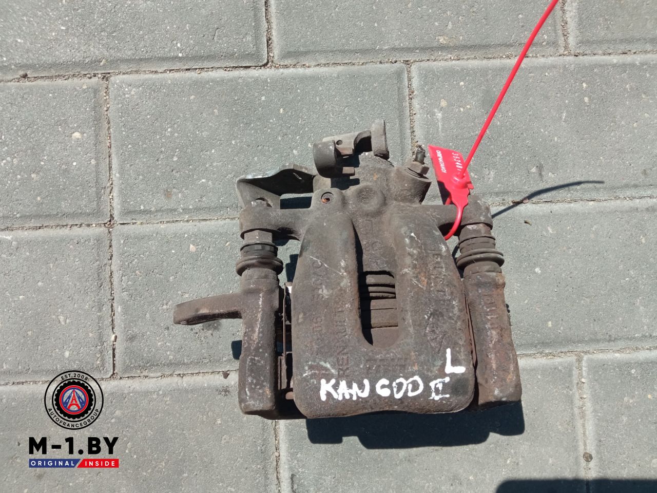 суппорт задний левый Renault Kangoo 2 поколение (2007 - 2013) - фото №1