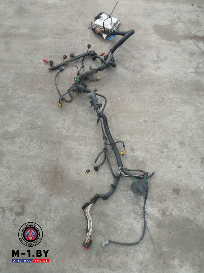 проводка двигателя Peugeot 406 1 поколение (1995 - 1999), 2.0 л., дизель, 9643527480 - фото №1
