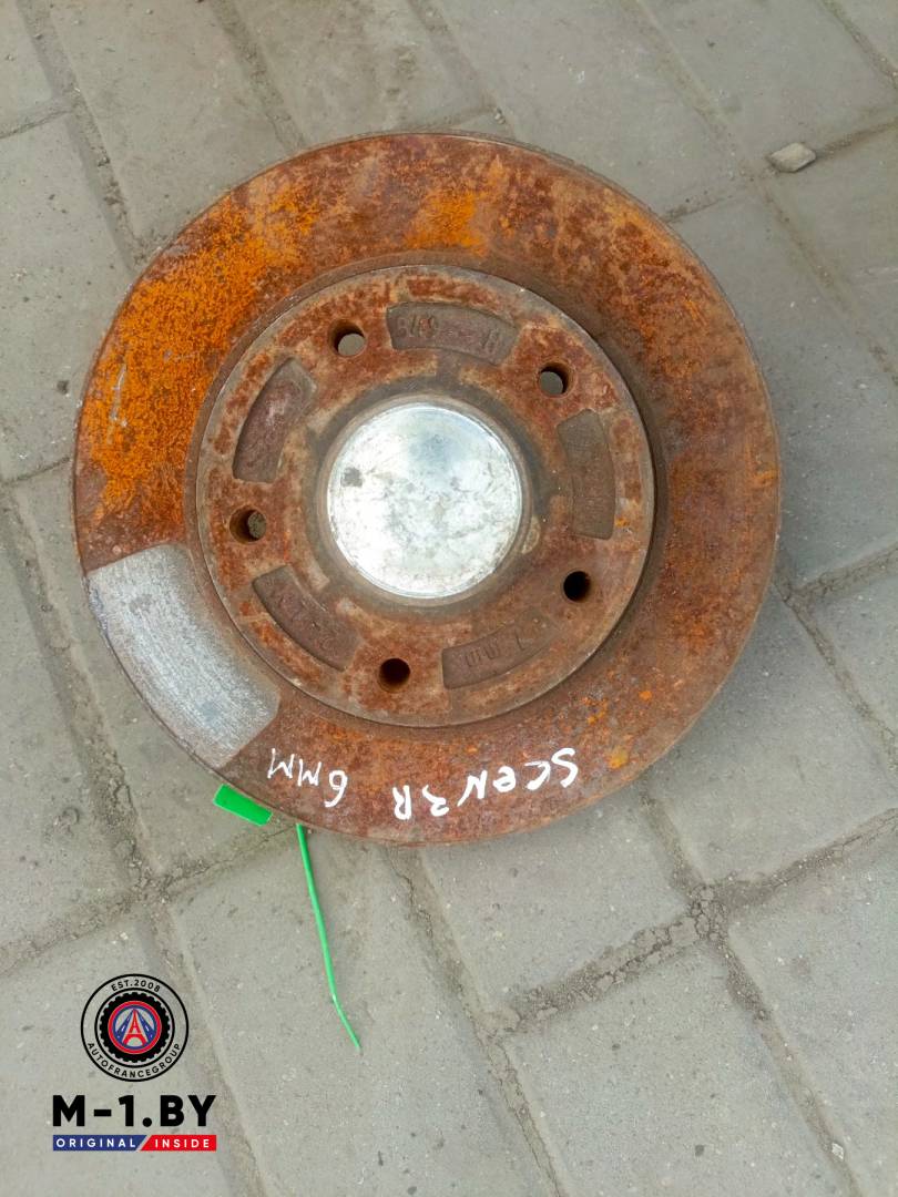 диск тормозной задний Renault Scenic 3 поколение (2009 - 2012) - фото №1