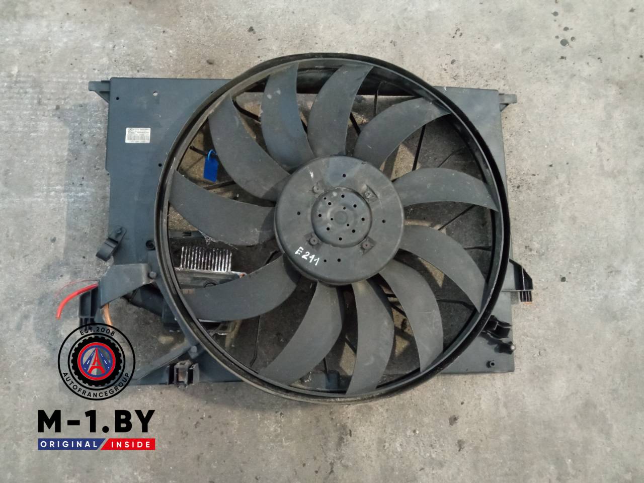 вентилятор радиатора Mercedes-Benz E-Класс W210/S210 (1995 - 1999), 2115000993 - фото №1