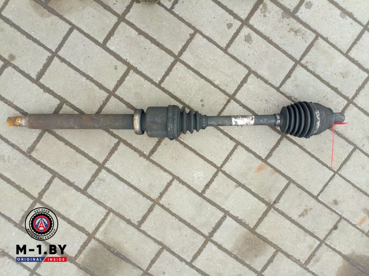 полуось передняя правая (приводной вал, ШРУС) Ford Mondeo 4 поколение (2007 - 2010), 2.0 л., дизель, АКПП - фото №1