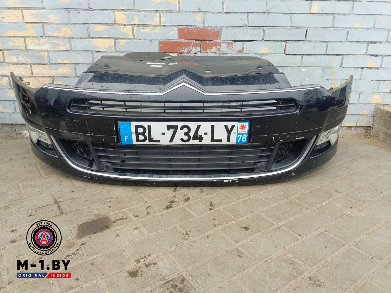 бампер передний Citroen C5 2 поколение (2008 - 2017) - фото №1