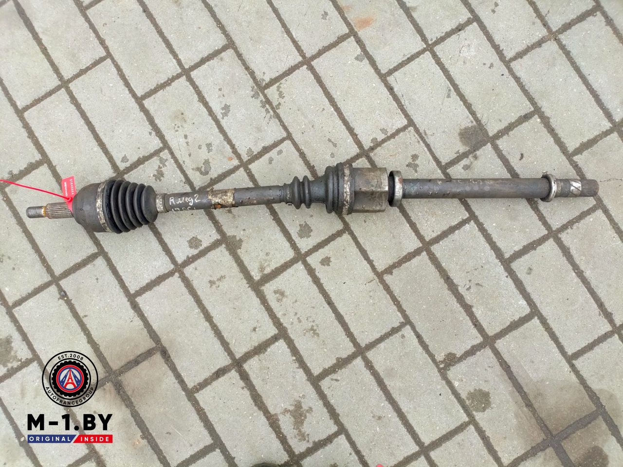 полуось передняя правая (приводной вал, ШРУС) Renault Megane 2 поколение (2002 - 2006), 1.9 л., дизель - фото №1