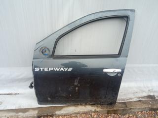 дверь передняя левая Renault Sandero 1 поколение (2009 - 2014)