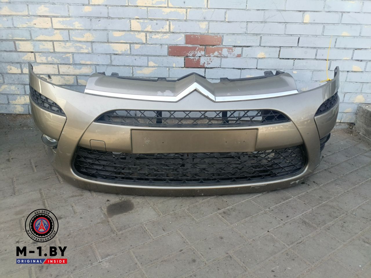 бампер передний Citroen C4 Picasso 1 поколение (2006 - 2013) - фото №1