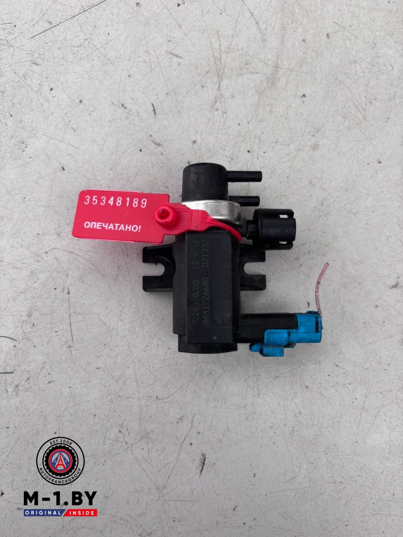 клапан управления турбиной (актуатор) Peugeot 307 1 поколение (2001 - 2005), 2.0 л., дизель, 9641726680 - фото №1