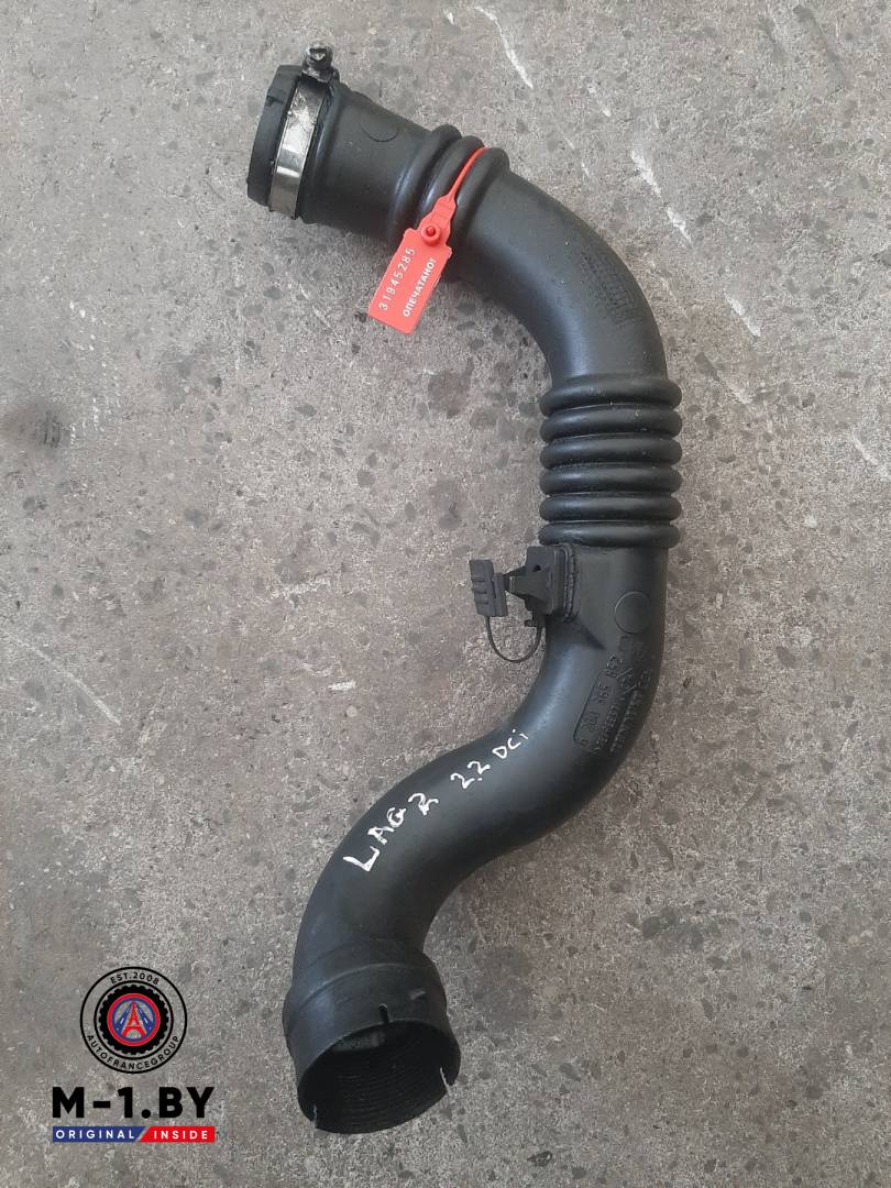 патрубок интеркулера Renault Laguna 2 поколение (2001 - 2005), 2.2 л., дизель, 8200365852 - фото №1