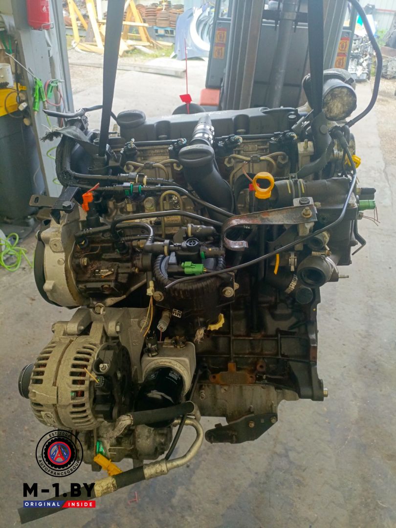 двигатель Peugeot 307 1 поколение (2001 - 2005), 2.0 л., дизель, RHS, 10DYLX - фото №1